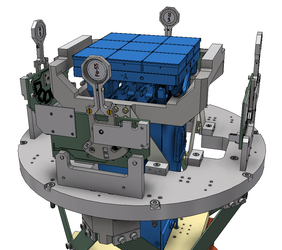 4 XEDs installed on Test and Commisssioning Cryostat